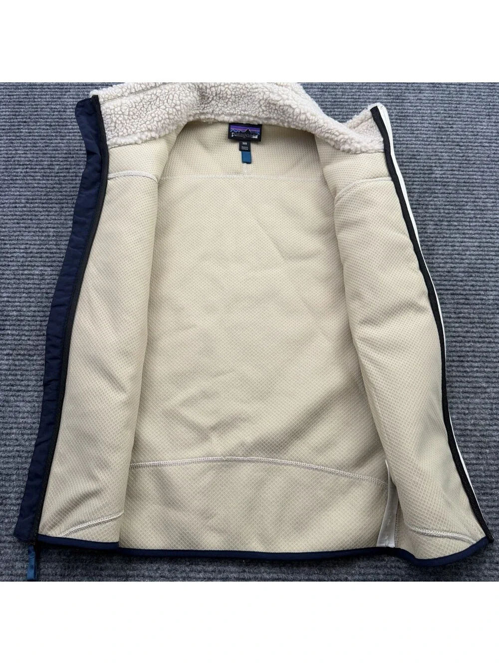 Patagonia Retro-X Deep Pile Sherpa Fleece Vest Men’s Size XXS Or Kids XL NWOT
